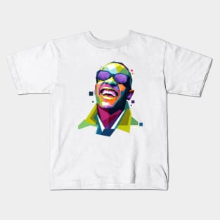 Little Stevie in WPAP. Kids T-Shirt